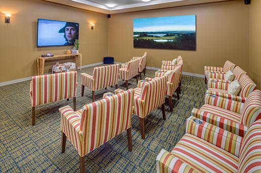 small size - movie theater The Delaney at Georgetown senior living