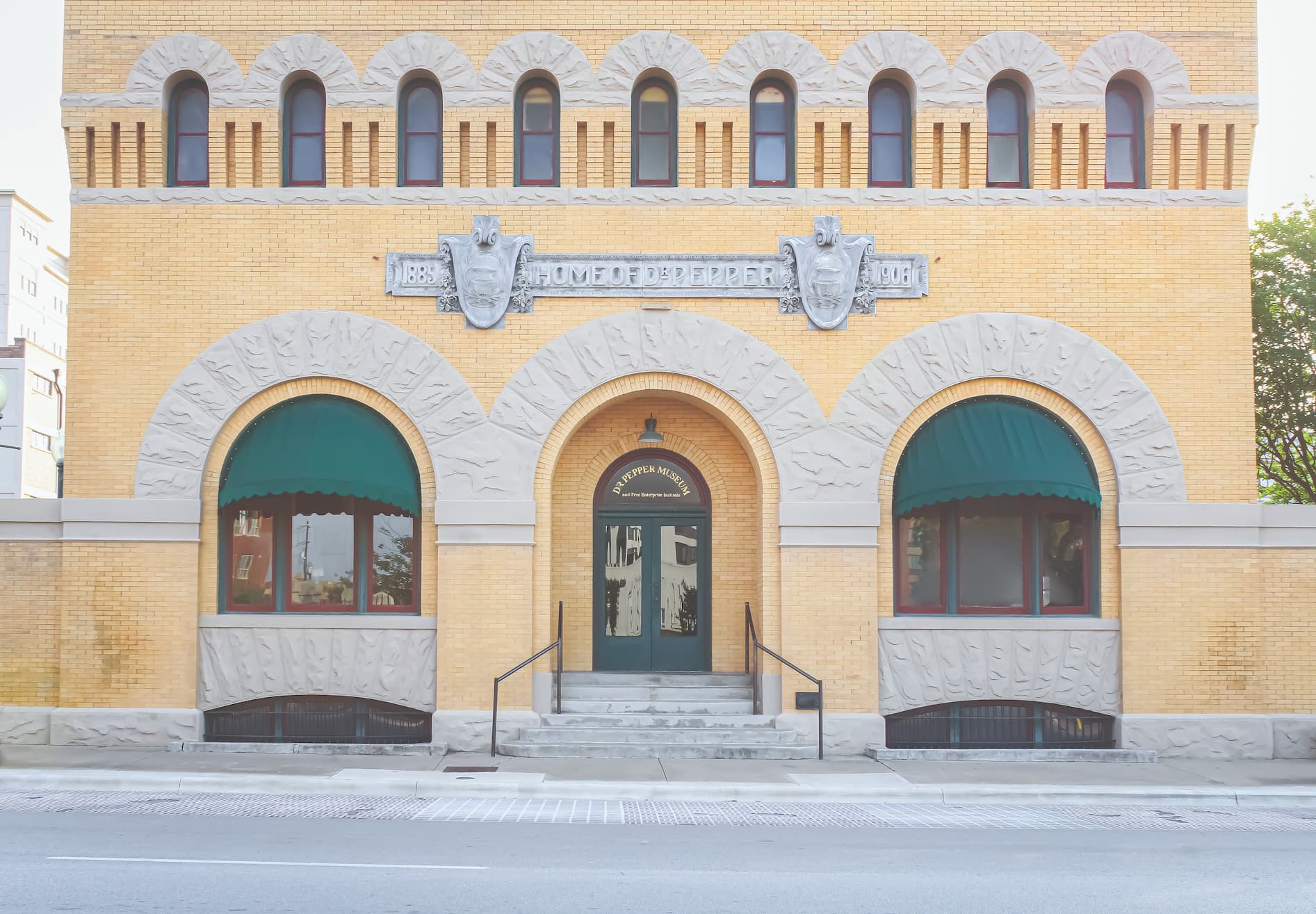 Dr. Pepper Museum front entrance