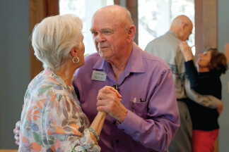 seniors dancing